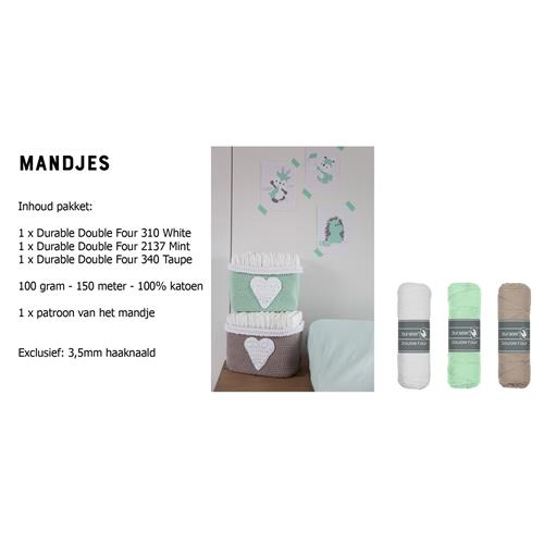 DenDennis | Little Woodland Adventures haakpakket | Mandjes
