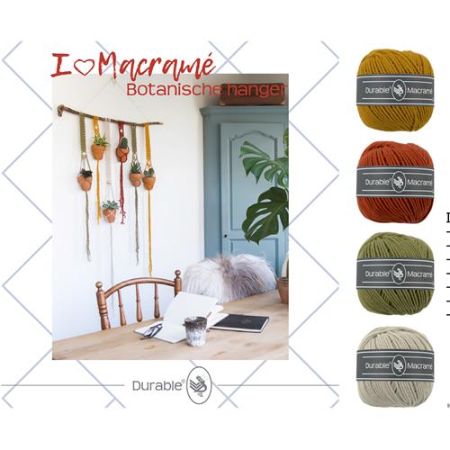 Durable | Macramé pakket | Botanische wandhanger
