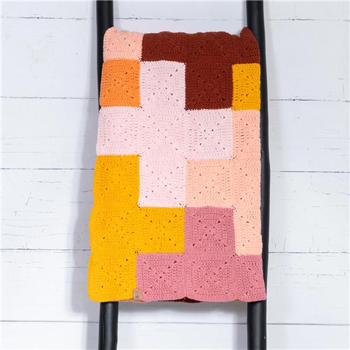 Durable | Haakpakket | Criss-Cross deken | 180 x 120 cm