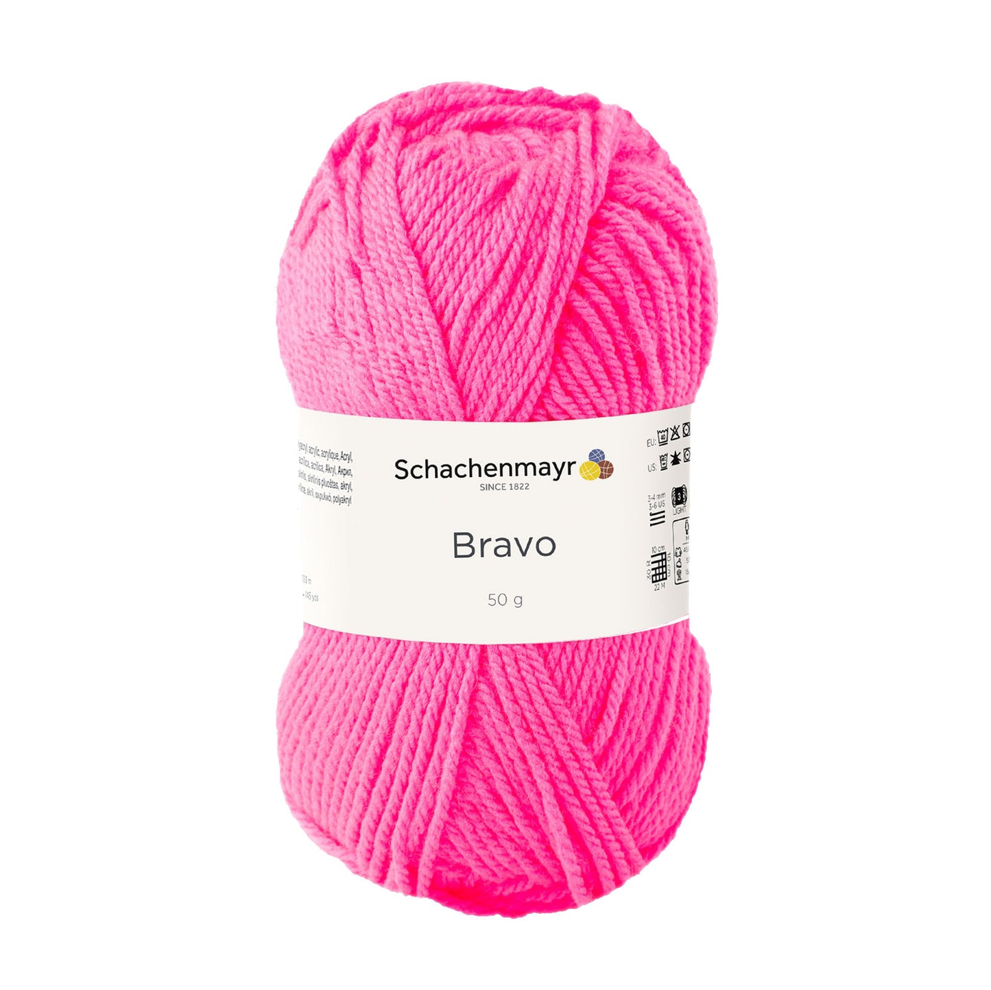 Schachenmayr Bravo - Fil Acrylique Polyvalent & Économique