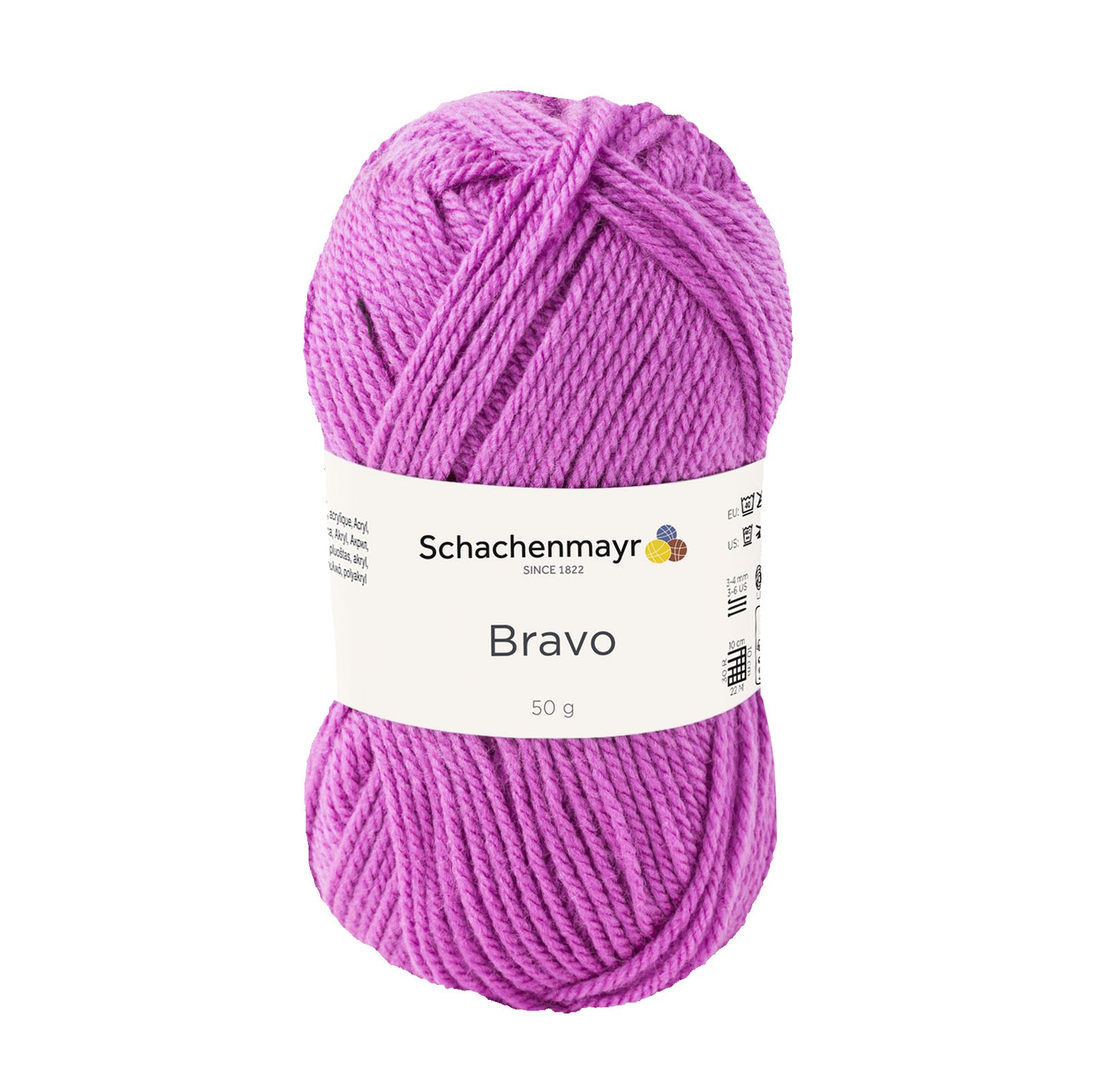 Schachenmayr Bravo - Fil Acrylique Polyvalent & Économique