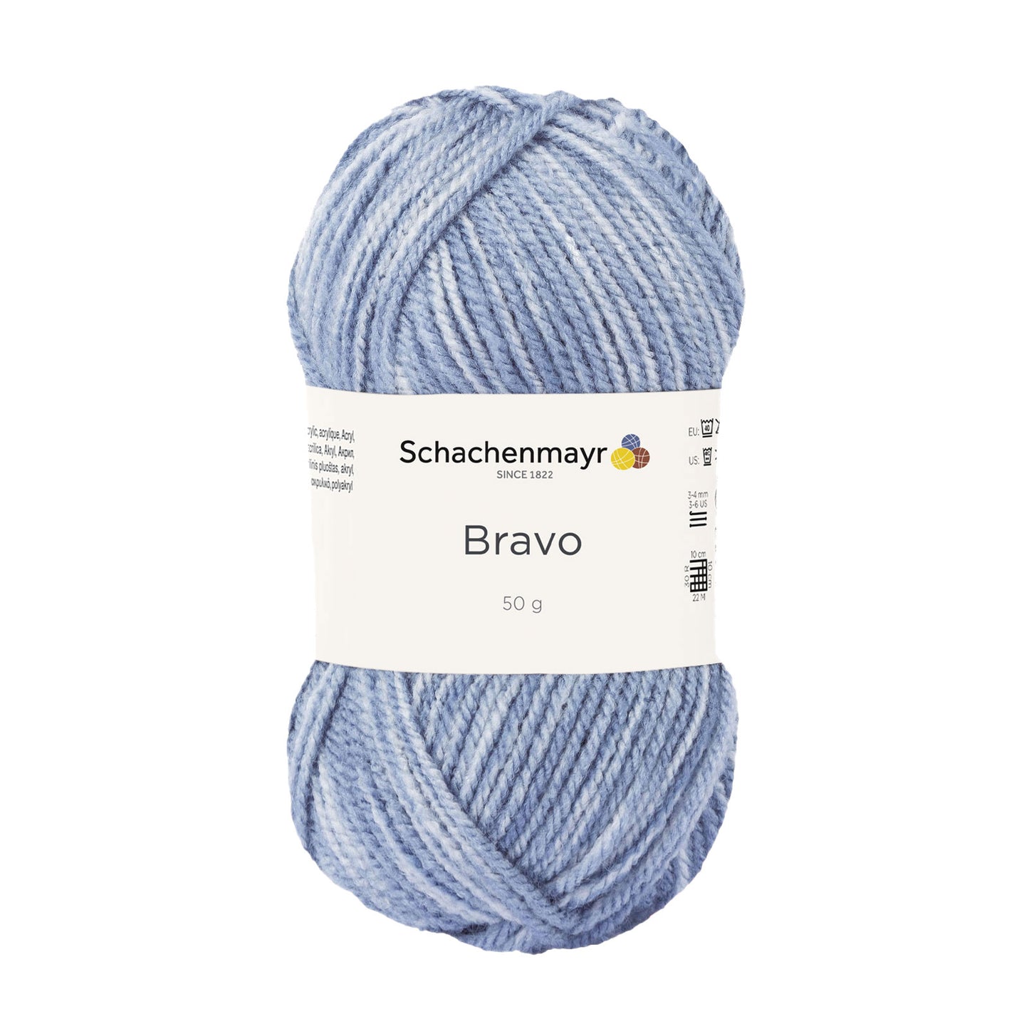 Schachenmayr Bravo - Fil Acrylique Polyvalent & Économique
