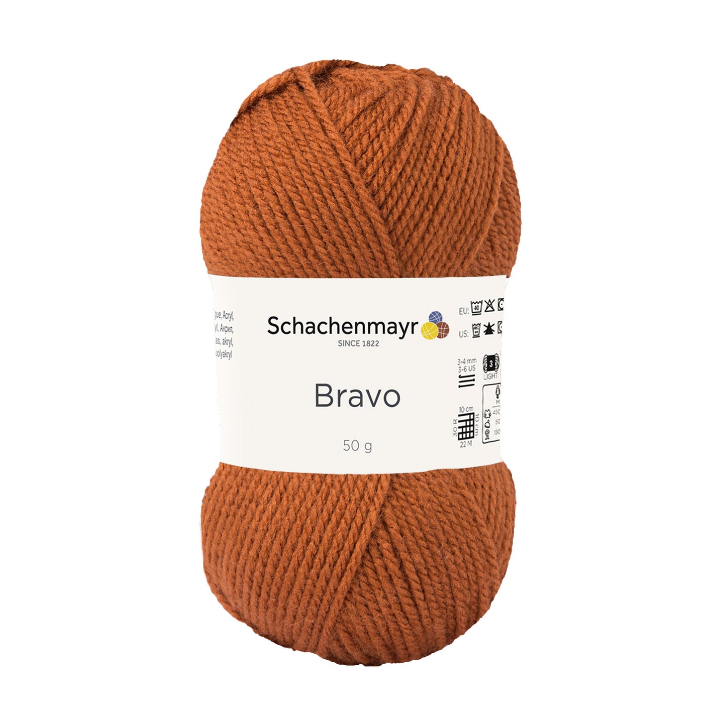 Schachenmayr Bravo - Fil Acrylique Polyvalent & Économique