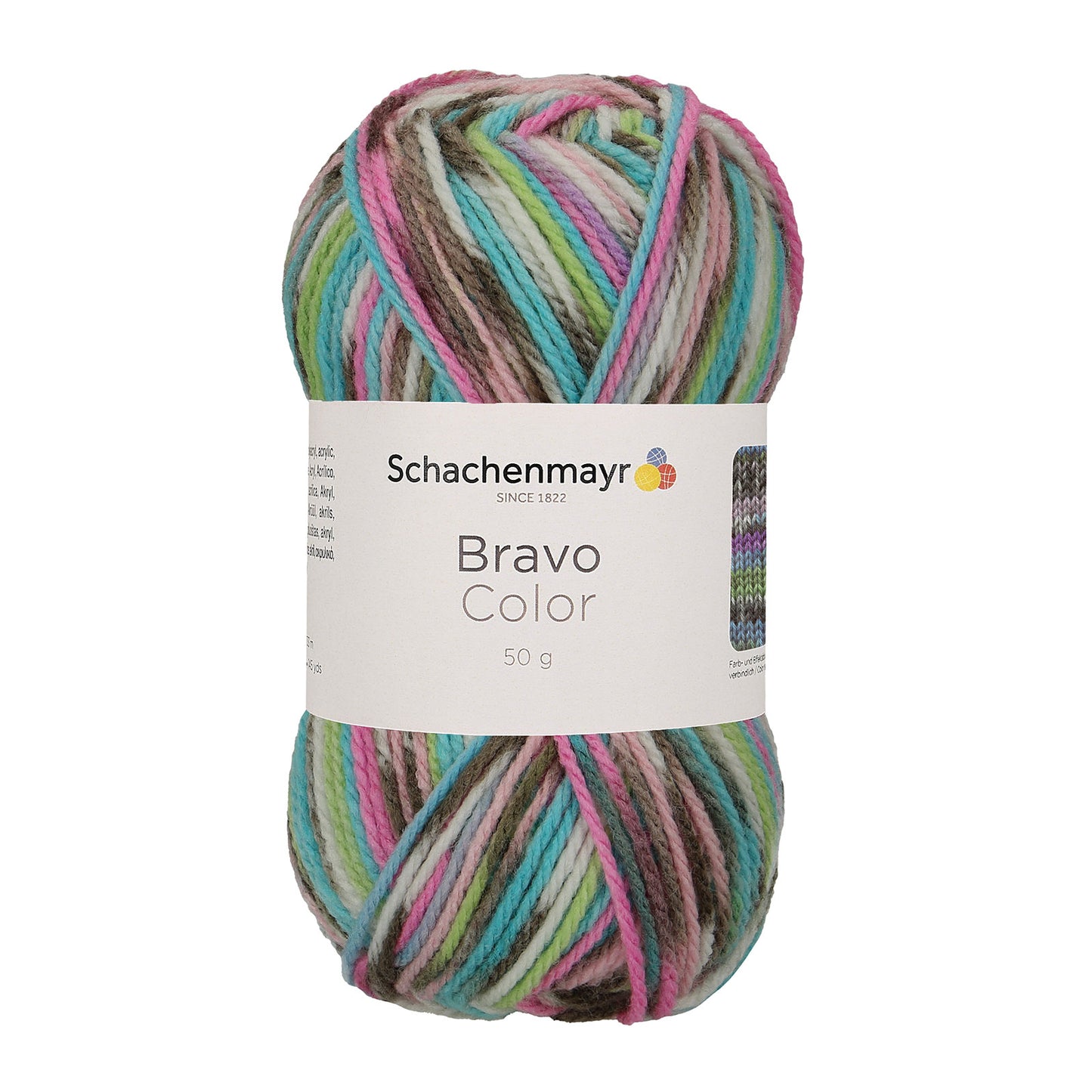 Schachenmayr Bravo Color - Fil Acrylique Auto-Rayant Joyeux
