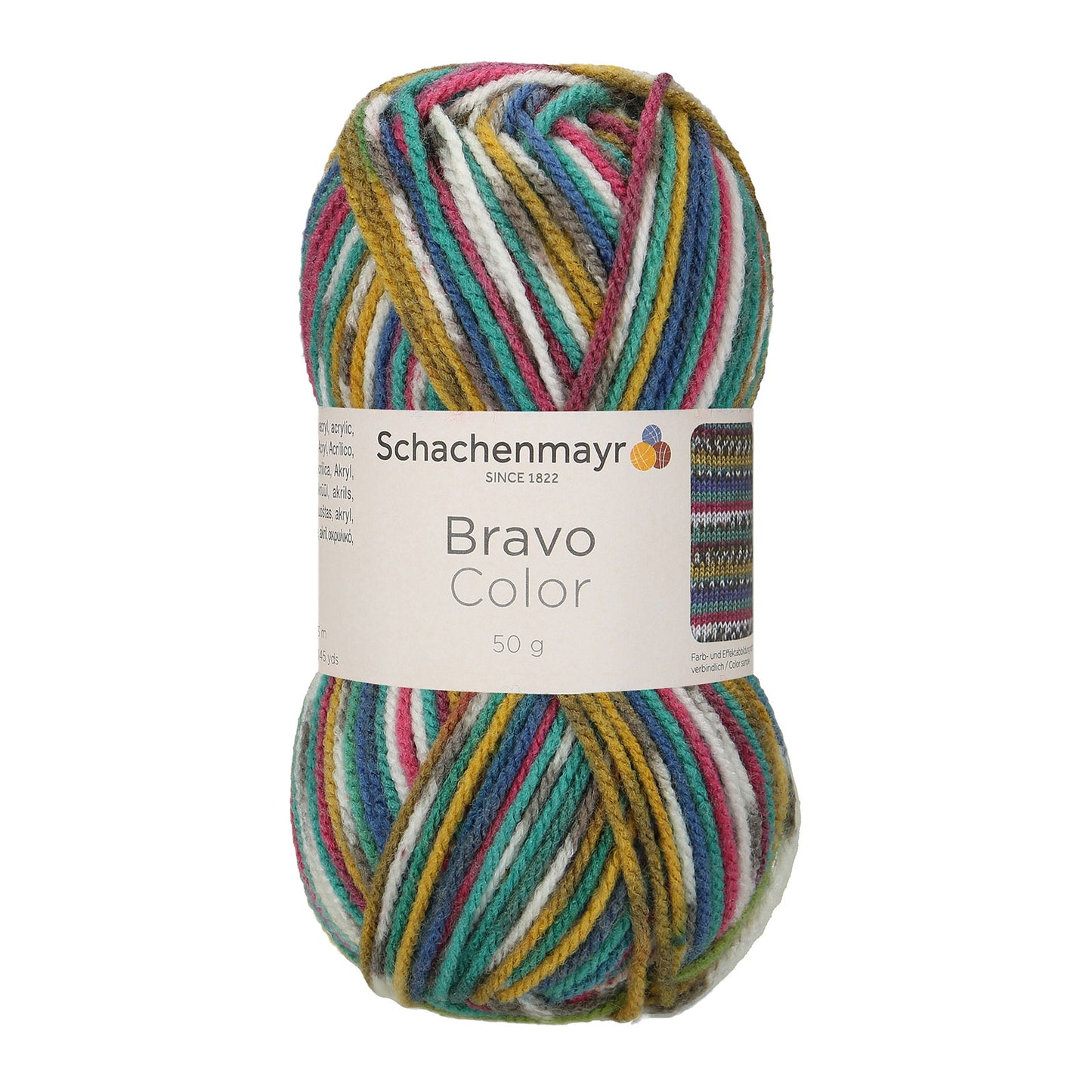 Schachenmayr Bravo Color - Fil Acrylique Auto-Rayant Joyeux