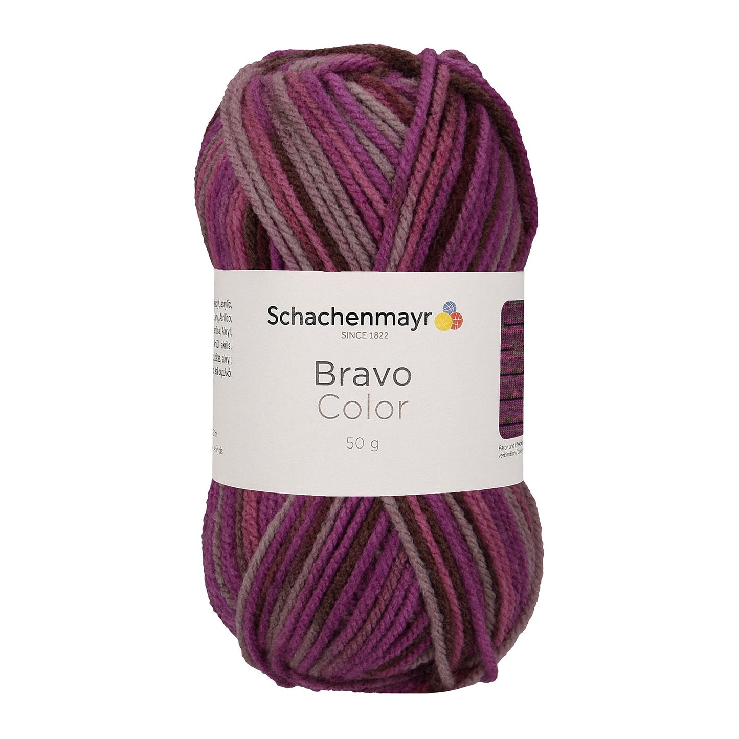 Schachenmayr Bravo Color - Fil Acrylique Auto-Rayant Joyeux
