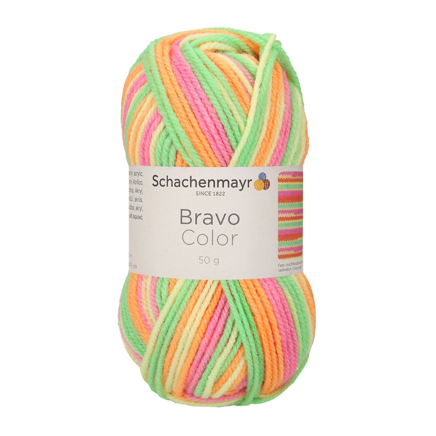 Schachenmayr Bravo Color - Fil Acrylique Auto-Rayant Joyeux