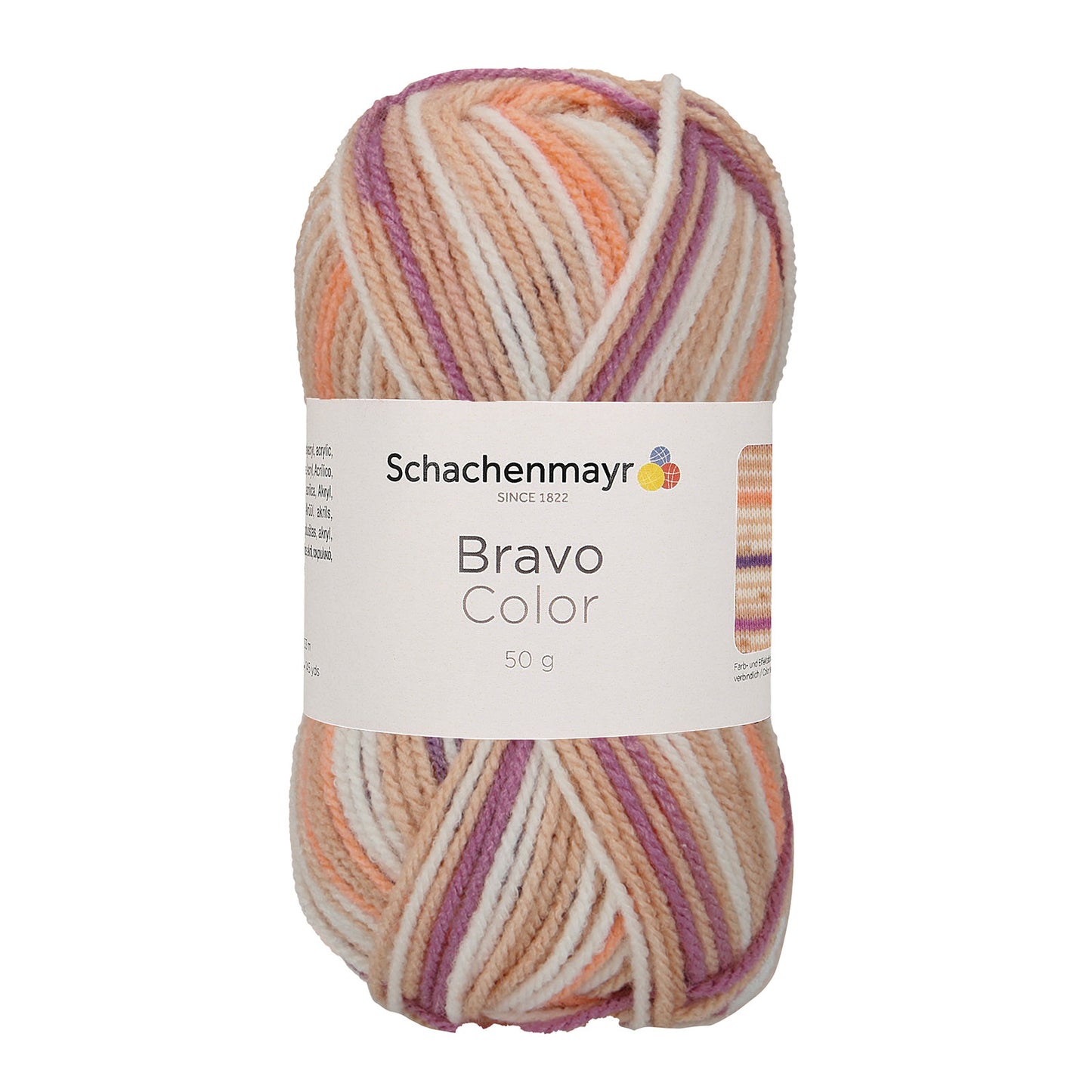 Schachenmayr Bravo Color - Fil Acrylique Auto-Rayant Joyeux