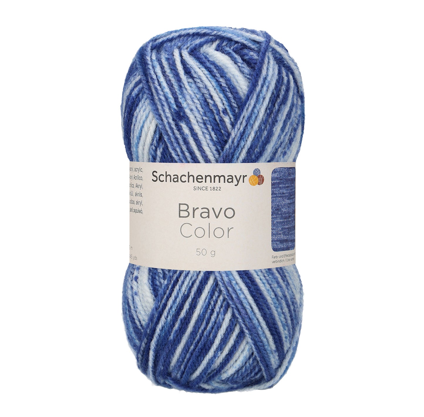 Schachenmayr Bravo Color - Fil Acrylique Auto-Rayant Joyeux