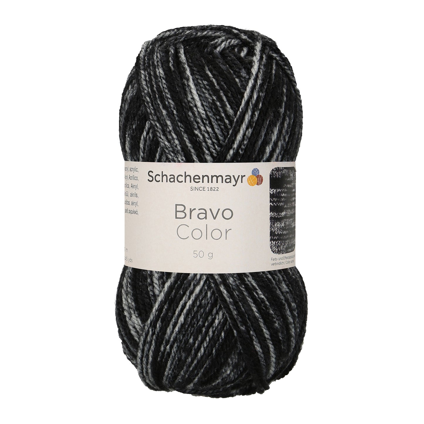 Schachenmayr Bravo Color - Fil Acrylique Auto-Rayant Joyeux