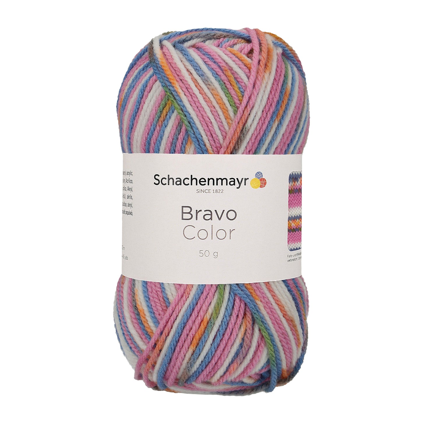 Schachenmayr Bravo Color - Fil Acrylique Auto-Rayant Joyeux