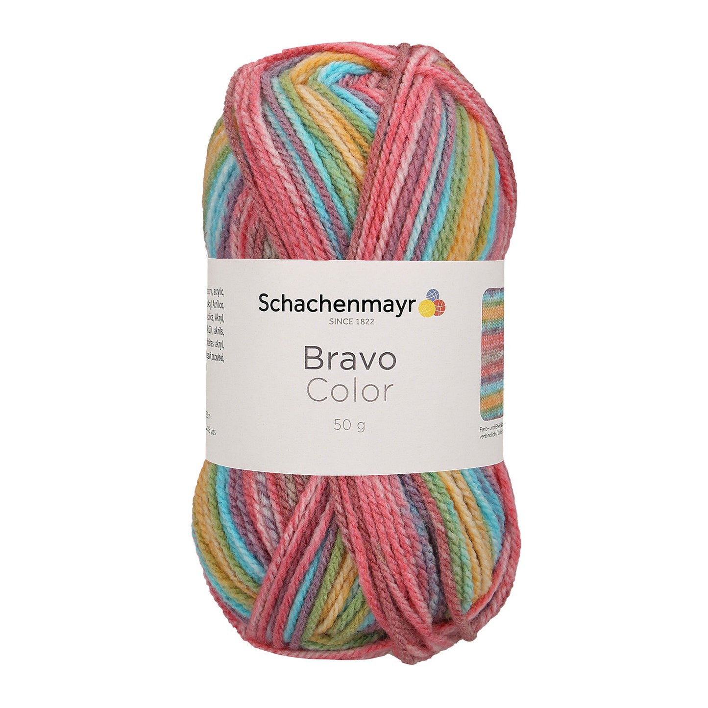 Schachenmayr Bravo Color - Fil Acrylique Auto-Rayant Joyeux