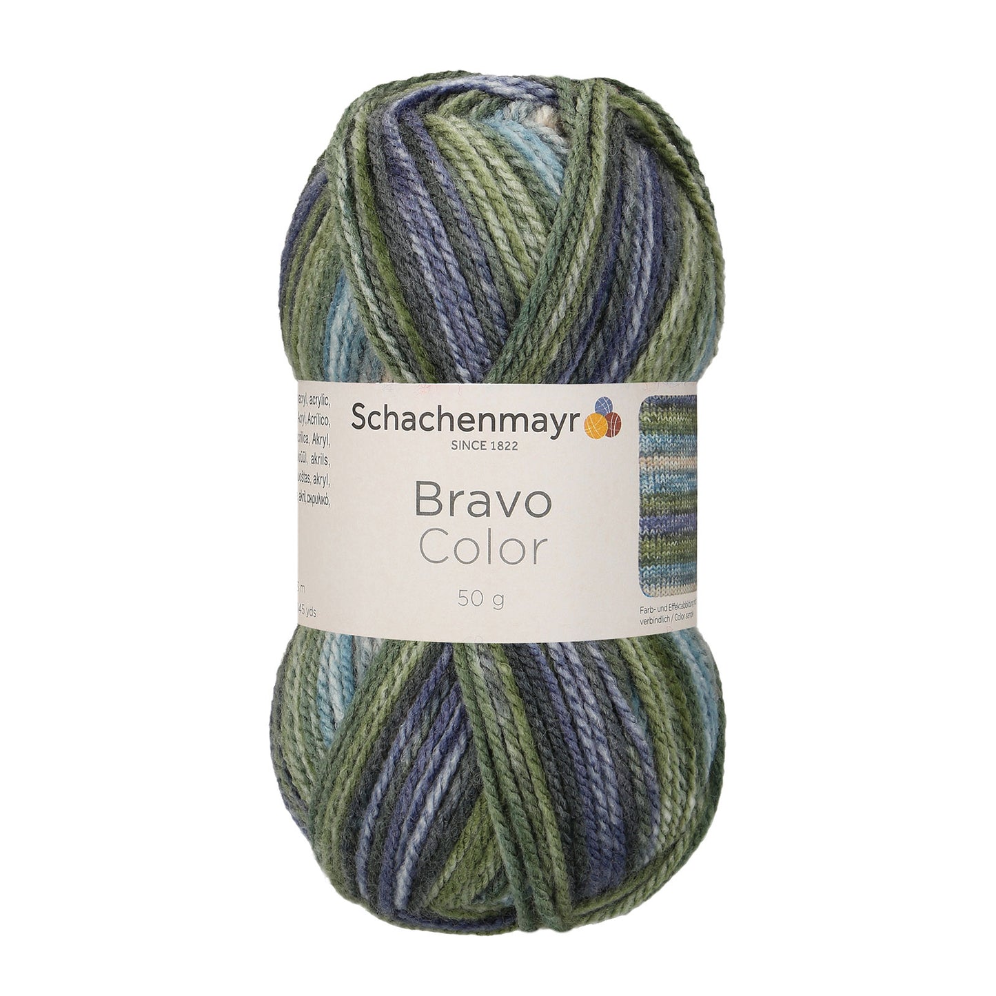 Schachenmayr Bravo Color - Fil Acrylique Auto-Rayant Joyeux