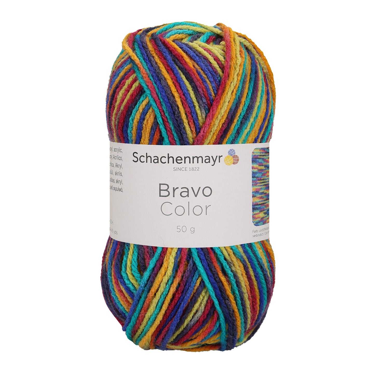 Schachenmayr Bravo Color - Fil Acrylique Auto-Rayant Joyeux