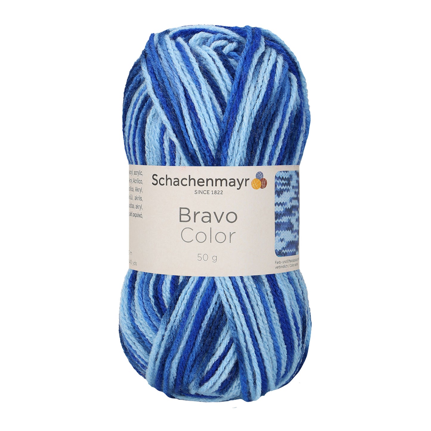 Schachenmayr Bravo Color - Fil Acrylique Auto-Rayant Joyeux