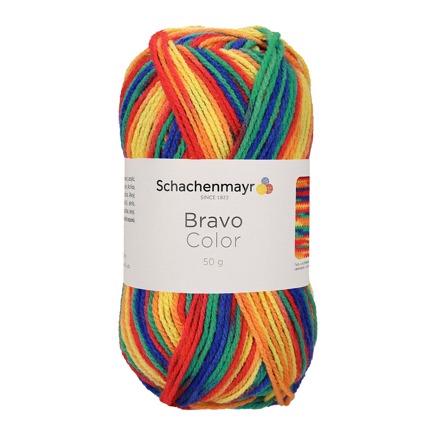 Schachenmayr Bravo Color - Fil Acrylique Auto-Rayant Joyeux