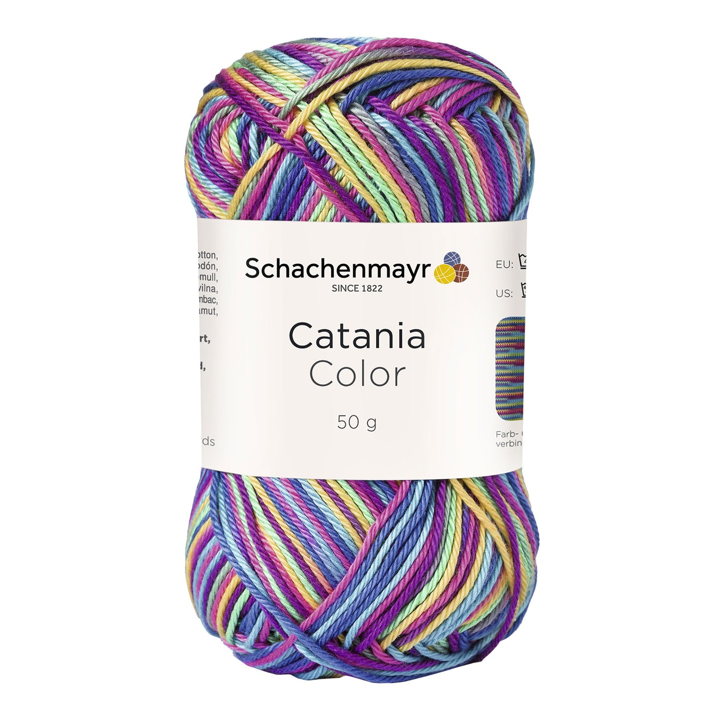 Schachenmayr Catania Color - Coton aux Magnifiques Effets de Couleurs