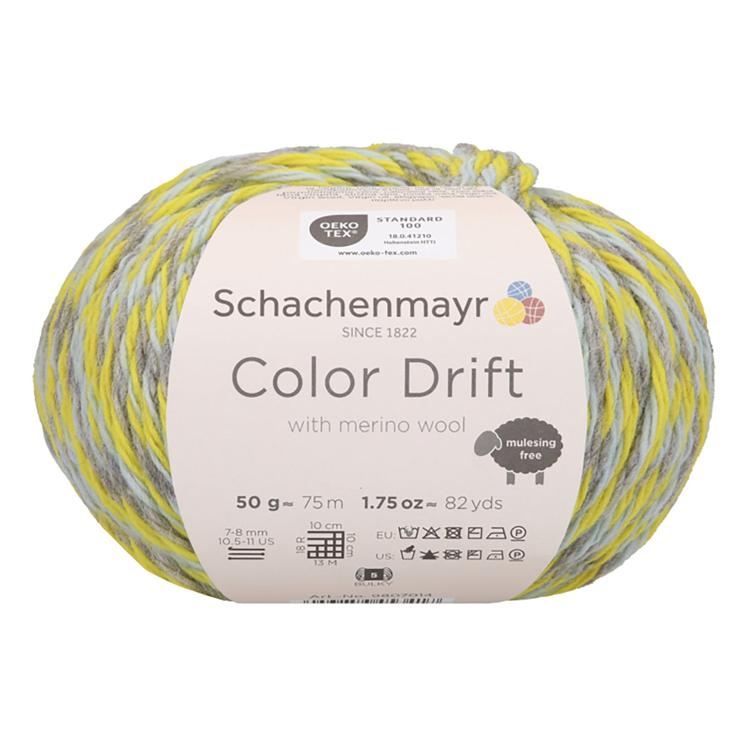 Schachenmayr Color Drift - Zacht Merino Mouliné met Kleurcontrast