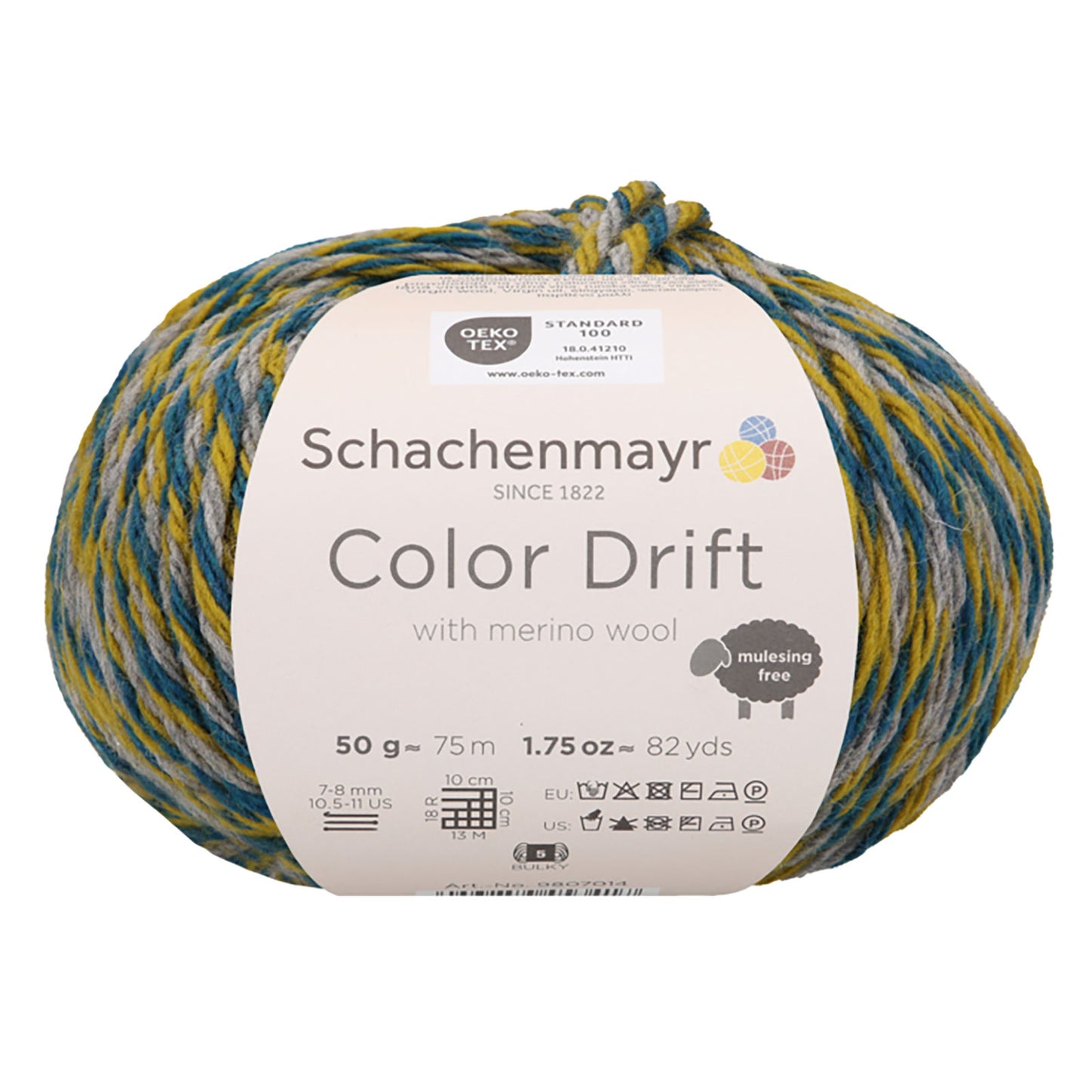 Schachenmayr Color Drift - Zacht Merino Mouliné met Kleurcontrast