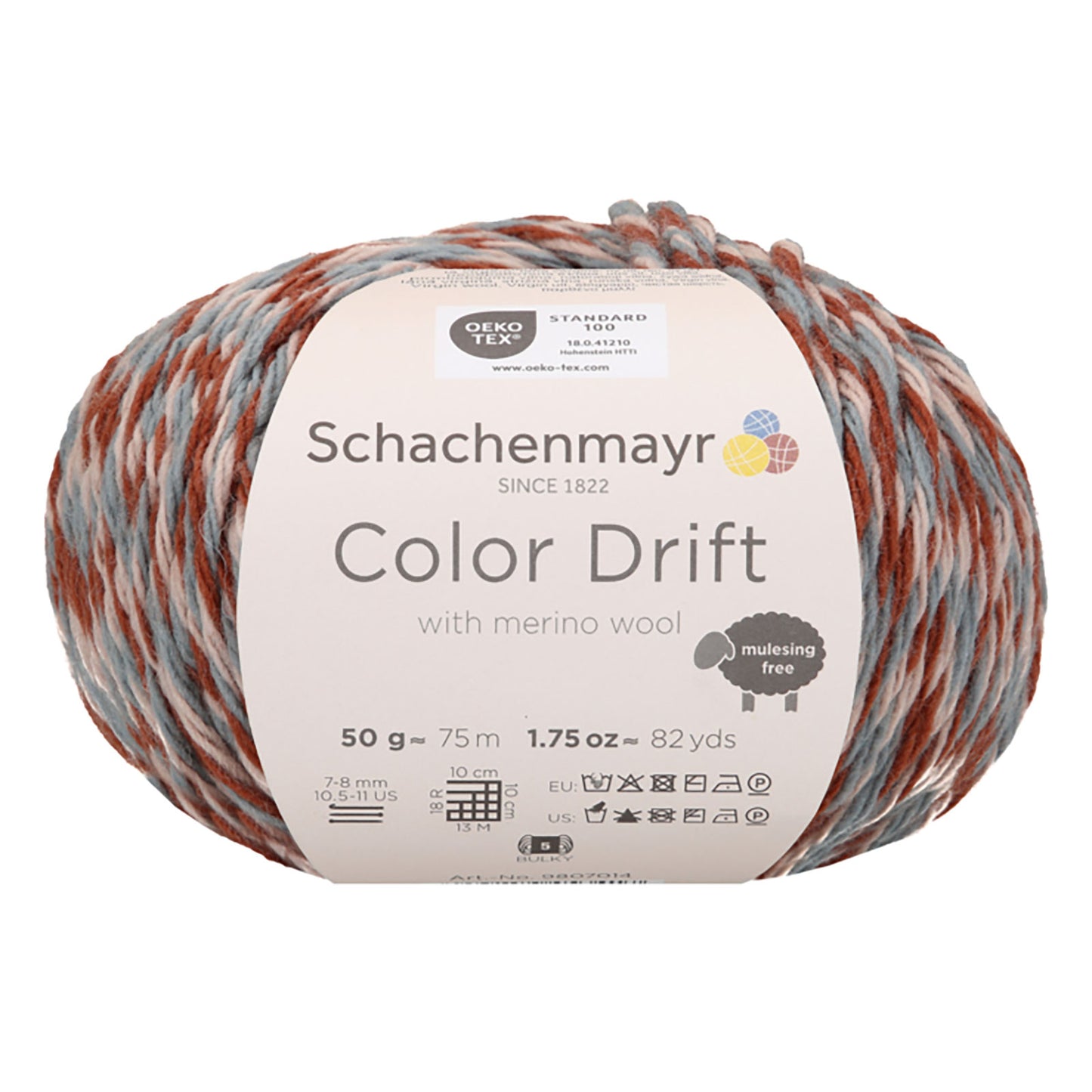 Schachenmayr Color Drift - Zacht Merino Mouliné met Kleurcontrast