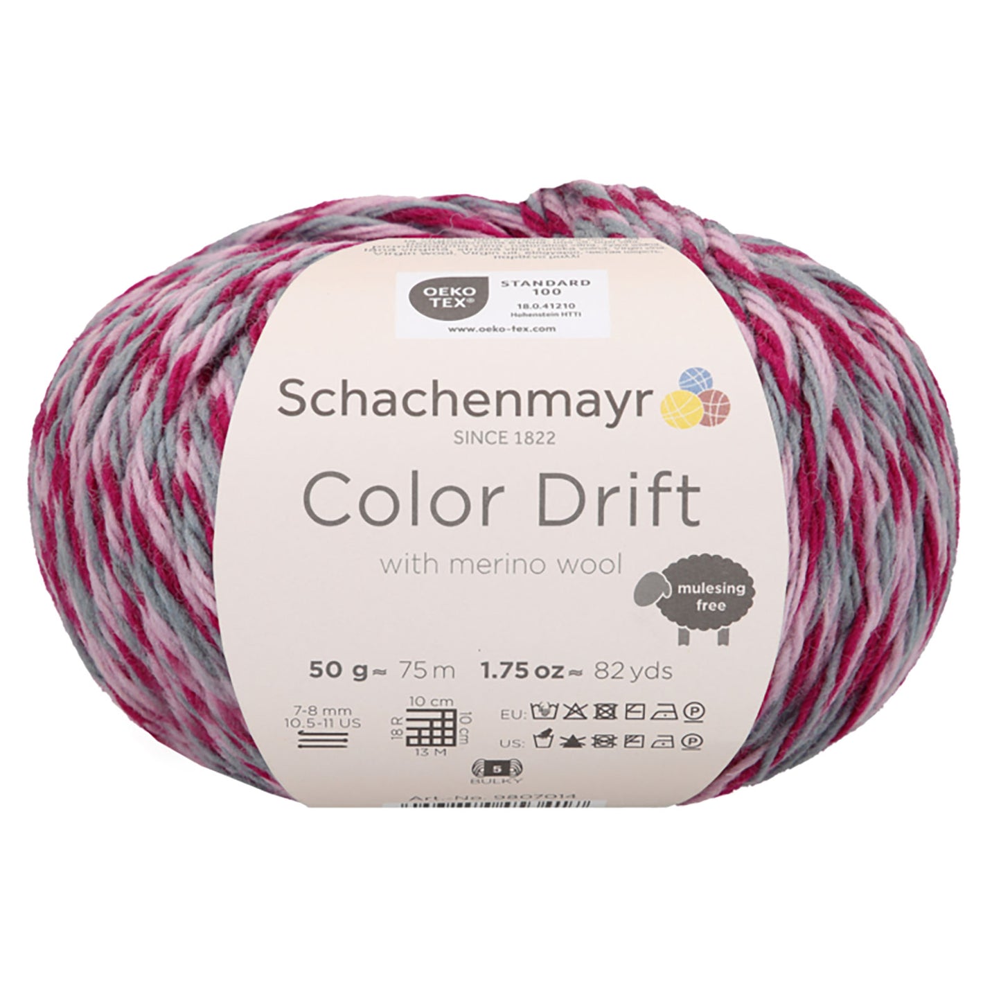 Schachenmayr Color Drift - Zacht Merino Mouliné met Kleurcontrast