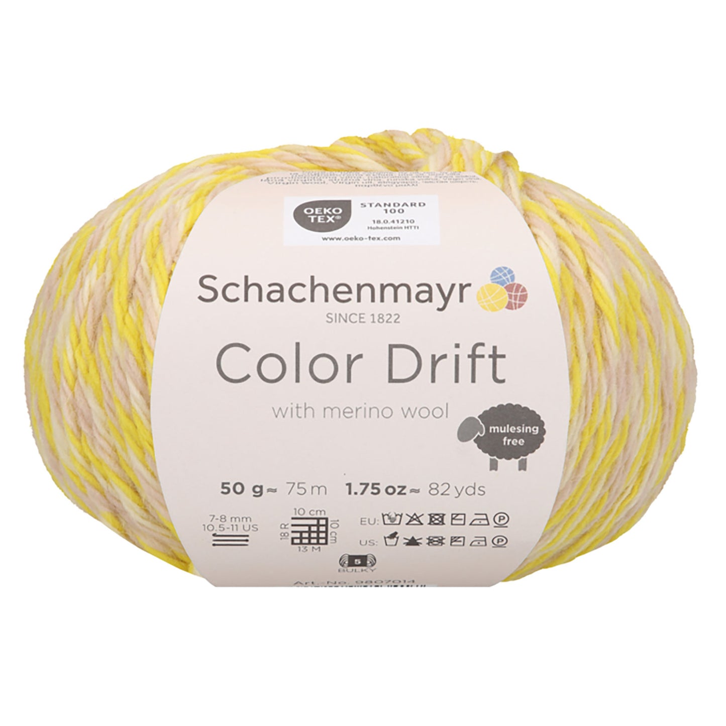 Schachenmayr Color Drift - Zacht Merino Mouliné met Kleurcontrast