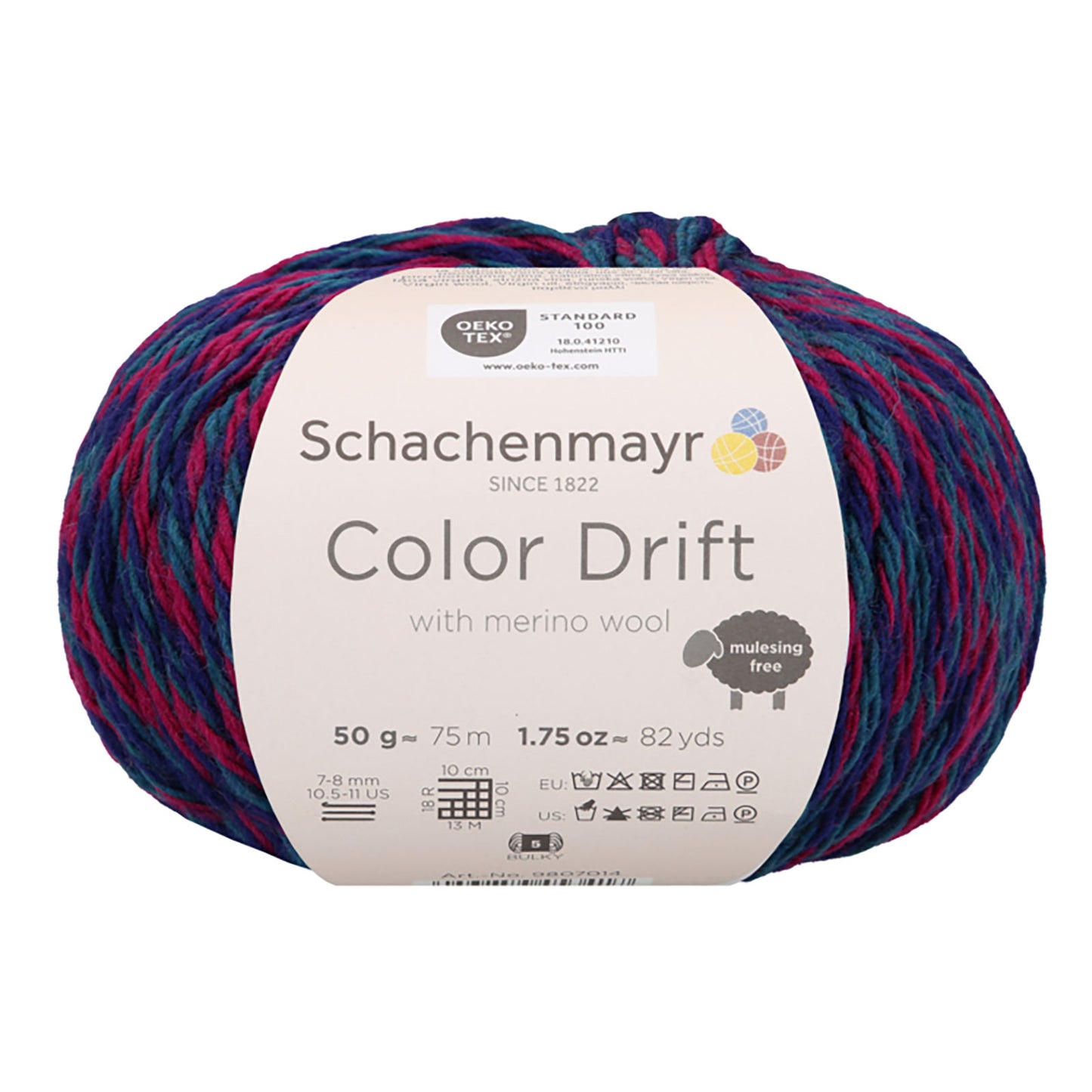 Schachenmayr Color Drift - Zacht Merino Mouliné met Kleurcontrast