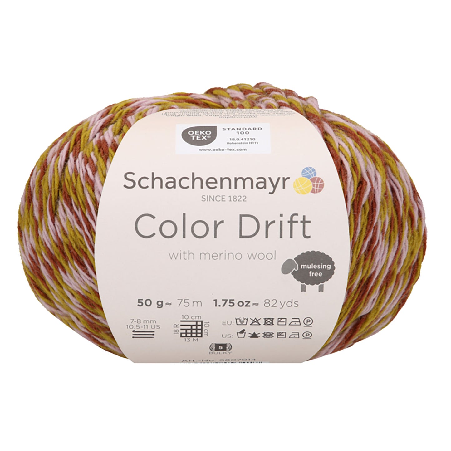 Schachenmayr Color Drift - Zacht Merino Mouliné met Kleurcontrast