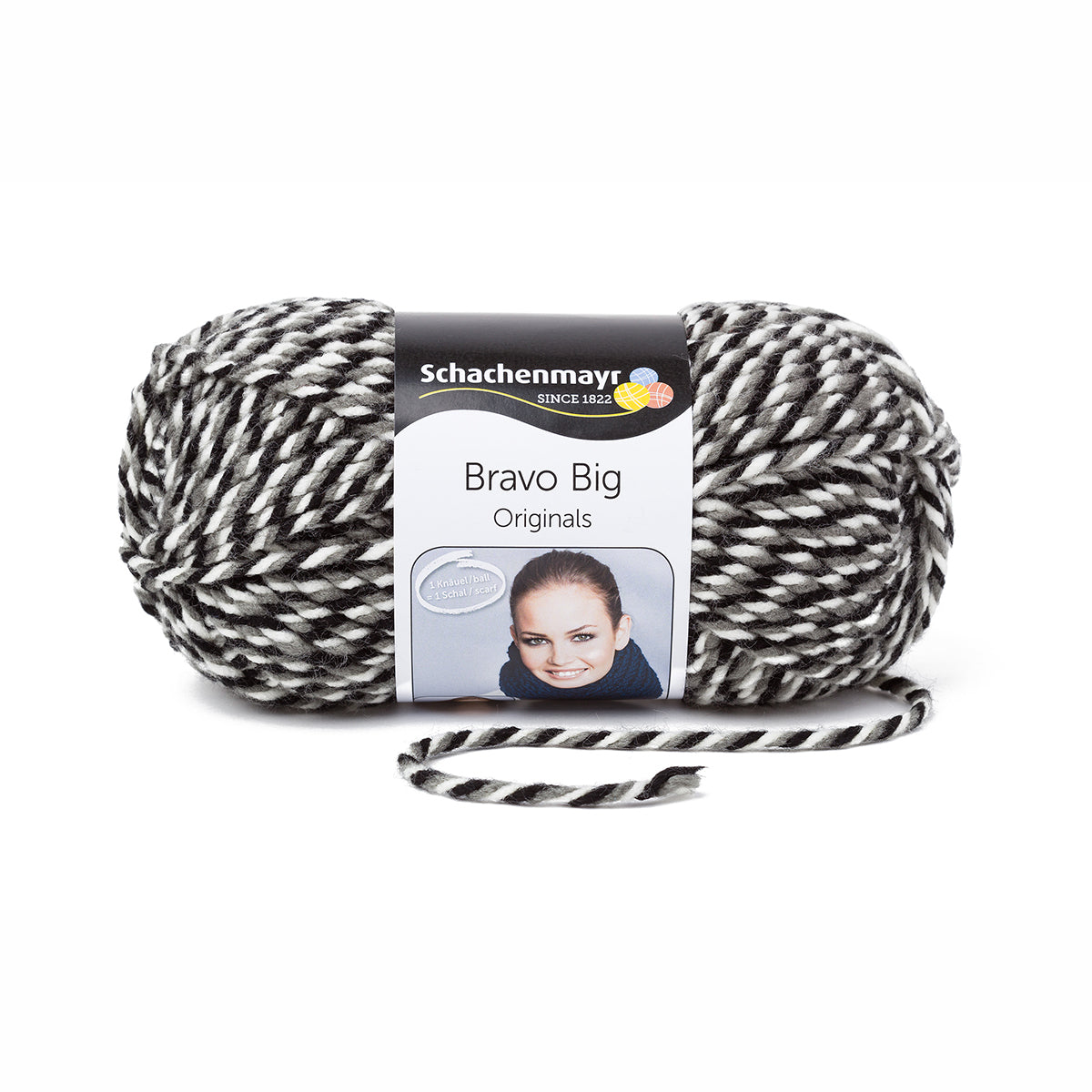 Schachenmayr Bravo Big - Fil Acrylique Extra Épais pour Tricot Rapide