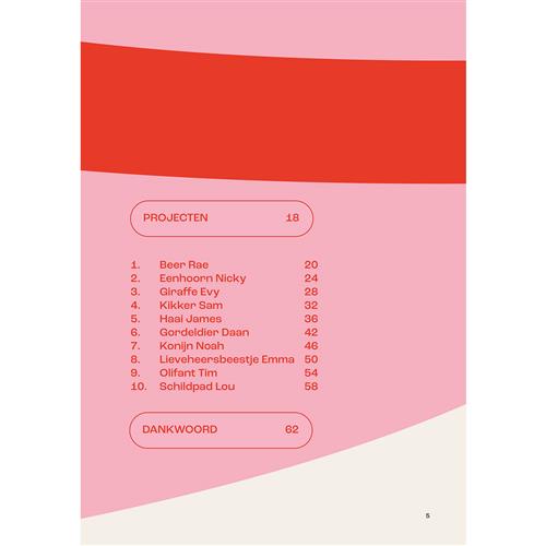 Kimberley Zwaans | 10 to make - Gordeldieren haken