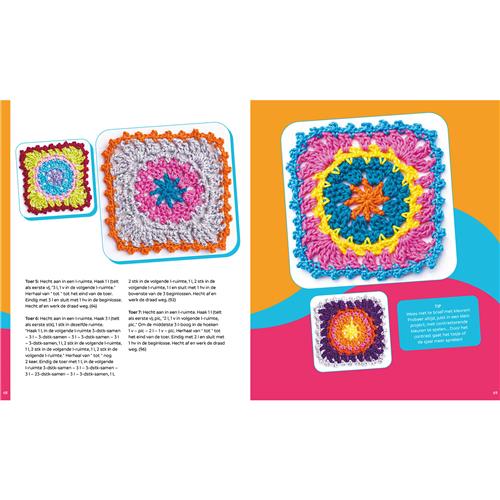 Karin Bloemen | Haken à la Bloemen - Granny squares