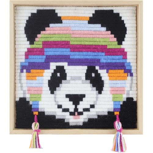 Pako Kinder Platsteek Panda (Voorbedrukt, 30x30 cm)