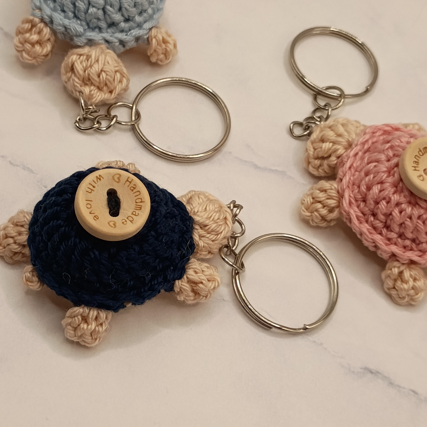 Handgemaakt | Sleutelhanger Schildpad