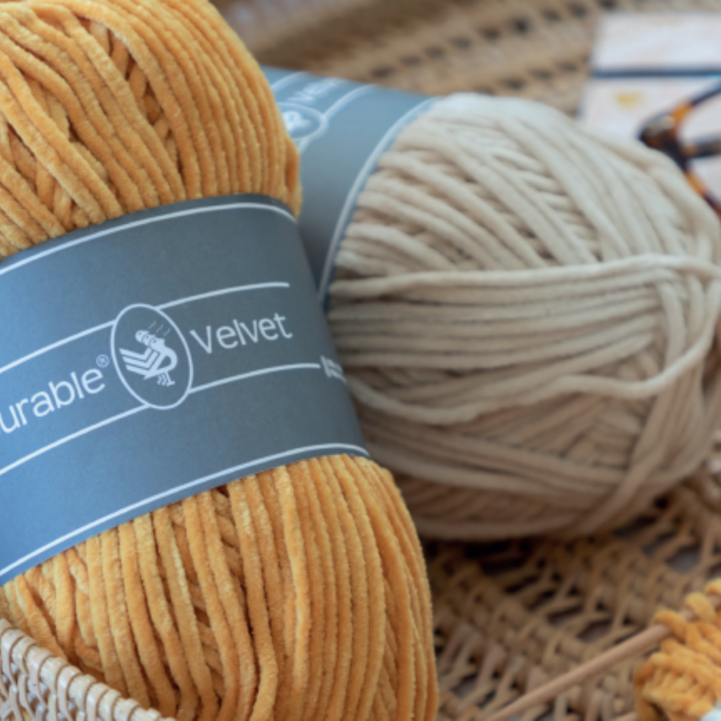 Durable Velvet - Fil Chenille Super Doux pour Projets Câlins