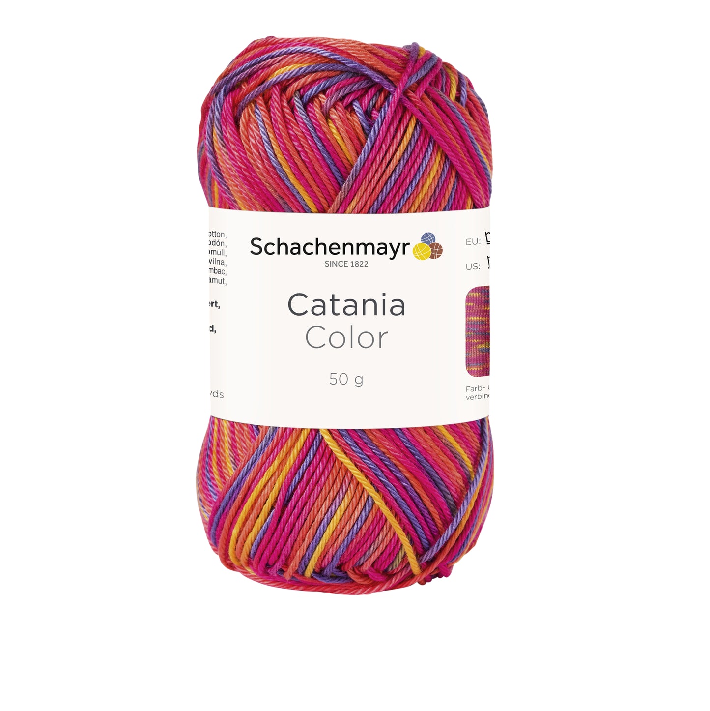 Schachenmayr Catania Color - Coton aux Magnifiques Effets de Couleurs
