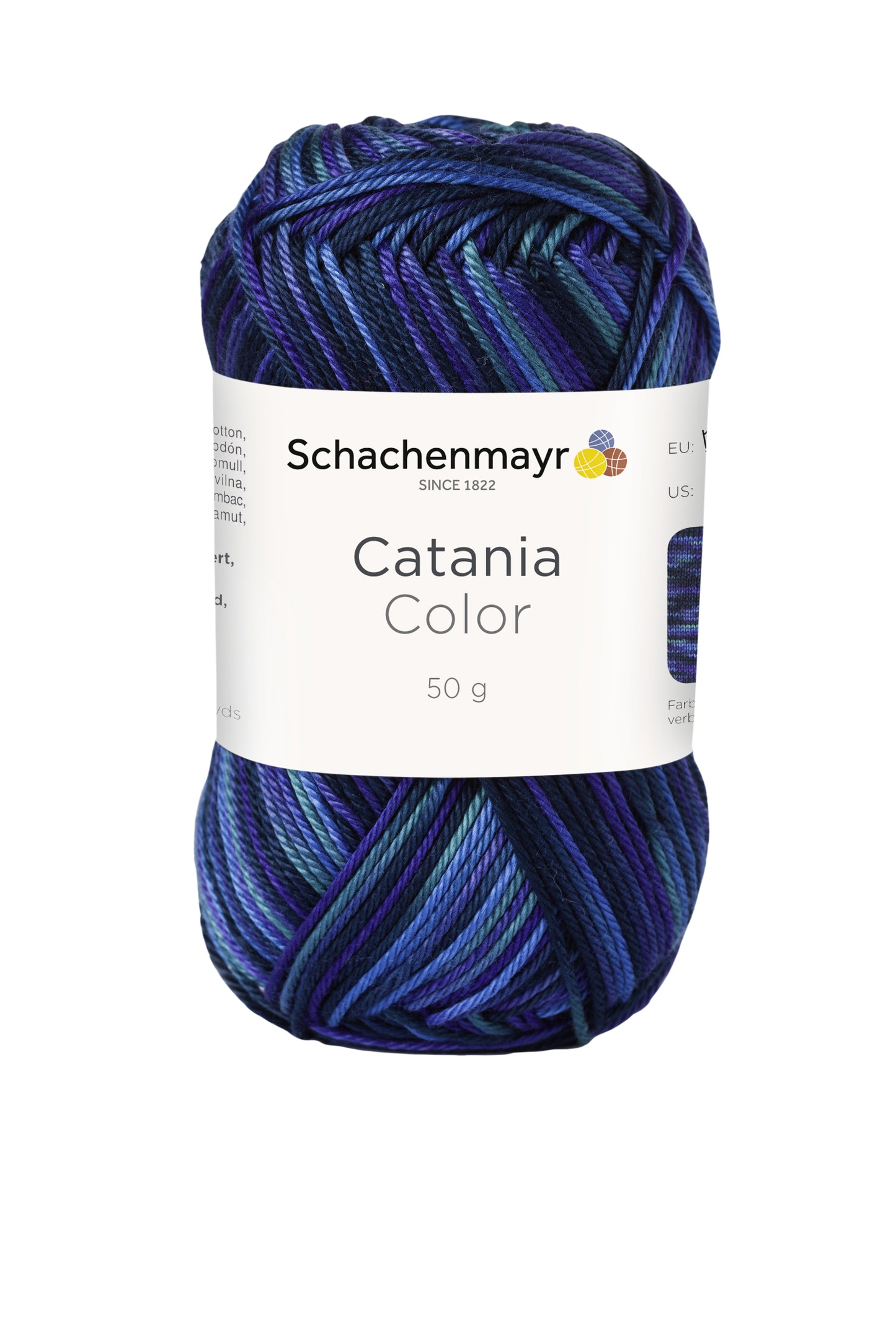 Schachenmayr Catania Color - Coton aux Magnifiques Effets de Couleurs