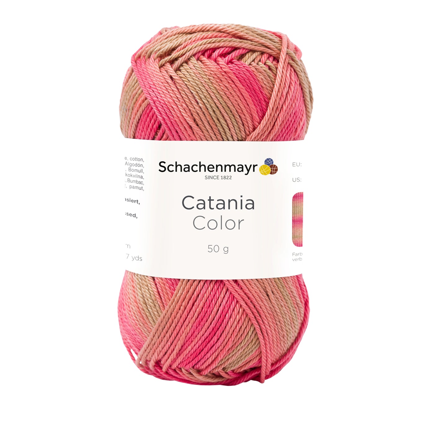 Schachenmayr Catania Color - Coton aux Magnifiques Effets de Couleurs