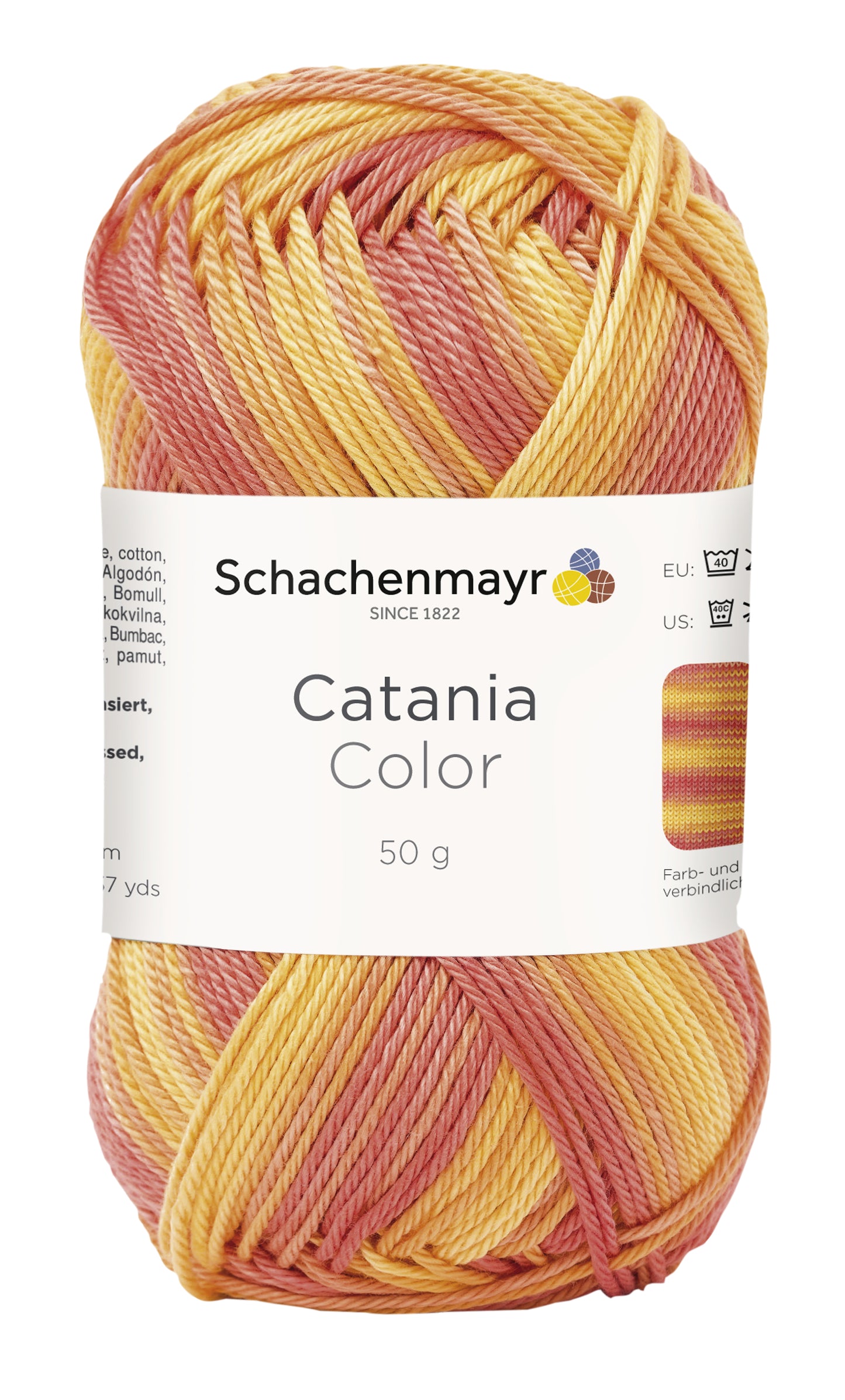 Schachenmayr Catania Color - Coton aux Magnifiques Effets de Couleurs