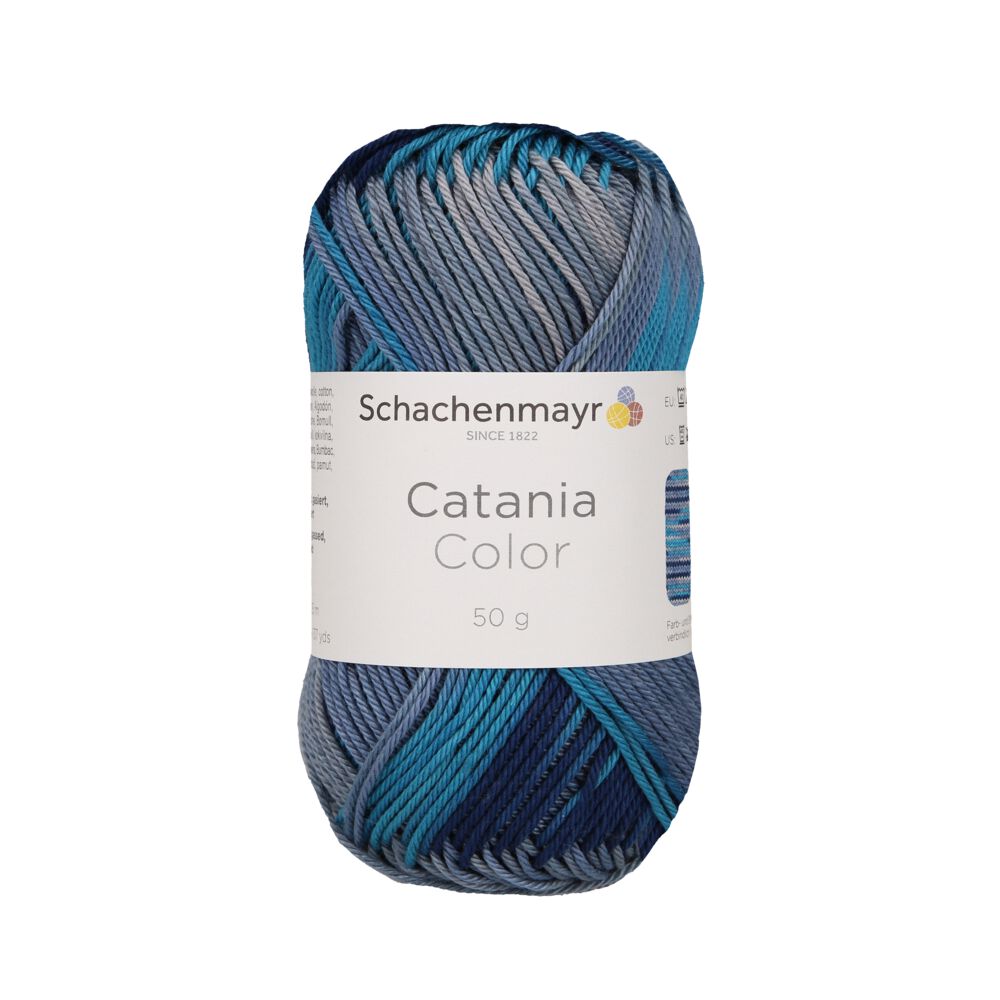 Schachenmayr Catania Color - Coton aux Magnifiques Effets de Couleurs