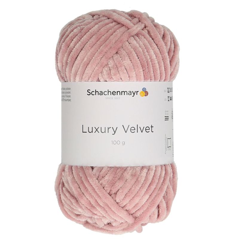 Schachenmayr Luxury Velvet - Fil Chenille Super Doux avec un Éclat