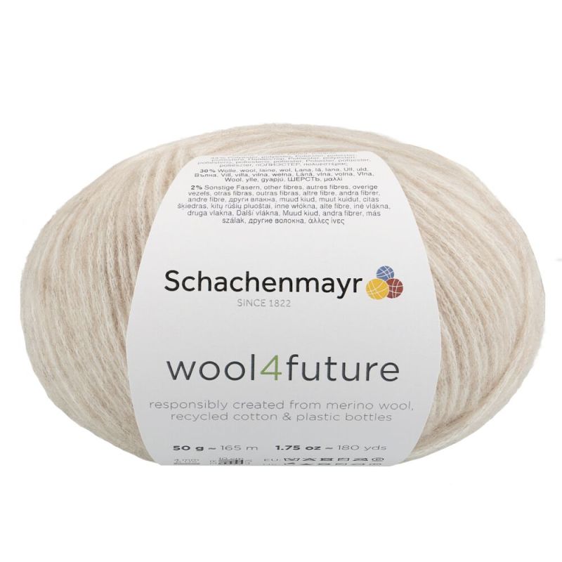 Schachenmayr wool4future - Duurzaam DK-Garen (Gerecycled Katoen/Polyester/Merino)