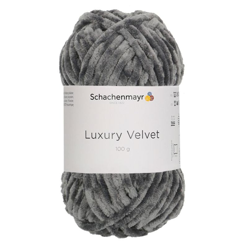 Schachenmayr Luxury Velvet - Fil Chenille Super Doux avec un Éclat