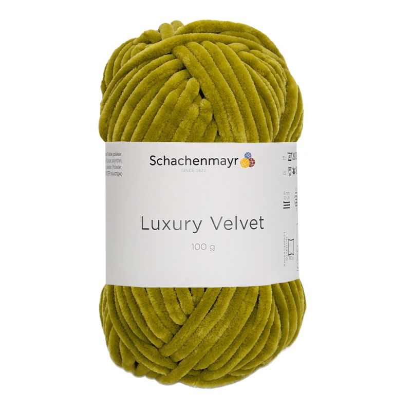 Schachenmayr Luxury Velvet - Fil Chenille Super Doux avec un Éclat