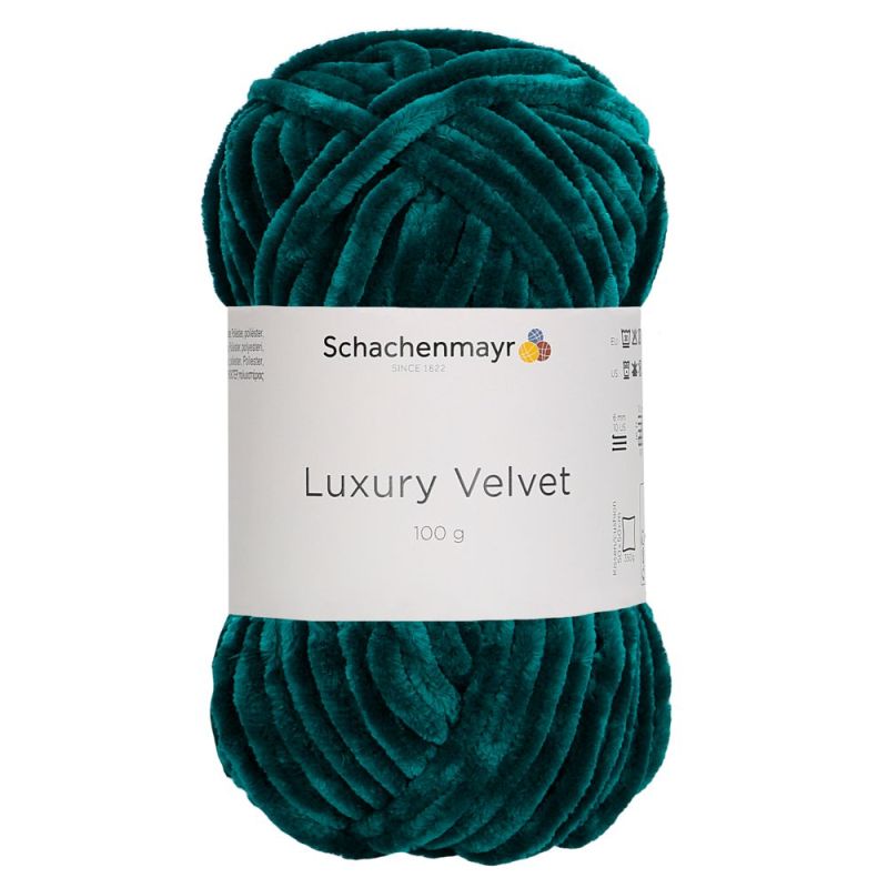 Schachenmayr Luxury Velvet - Fil Chenille Super Doux avec un Éclat