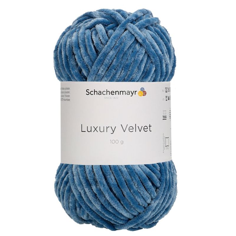 Schachenmayr Luxury Velvet - Fil Chenille Super Doux avec un Éclat