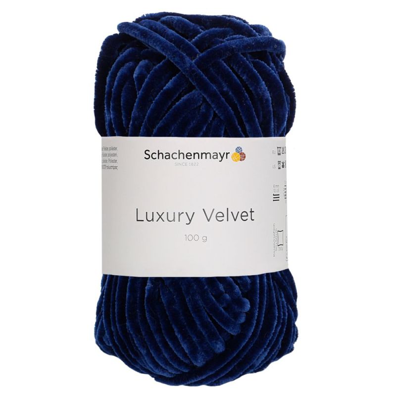 Schachenmayr Luxury Velvet - Fil Chenille Super Doux avec un Éclat