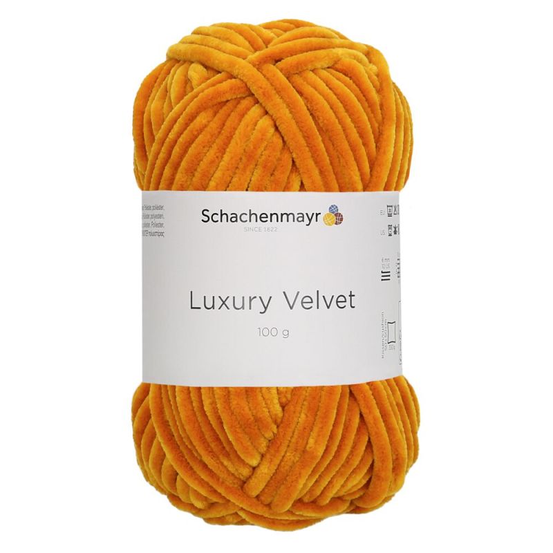 Schachenmayr Luxury Velvet - Fil Chenille Super Doux avec un Éclat
