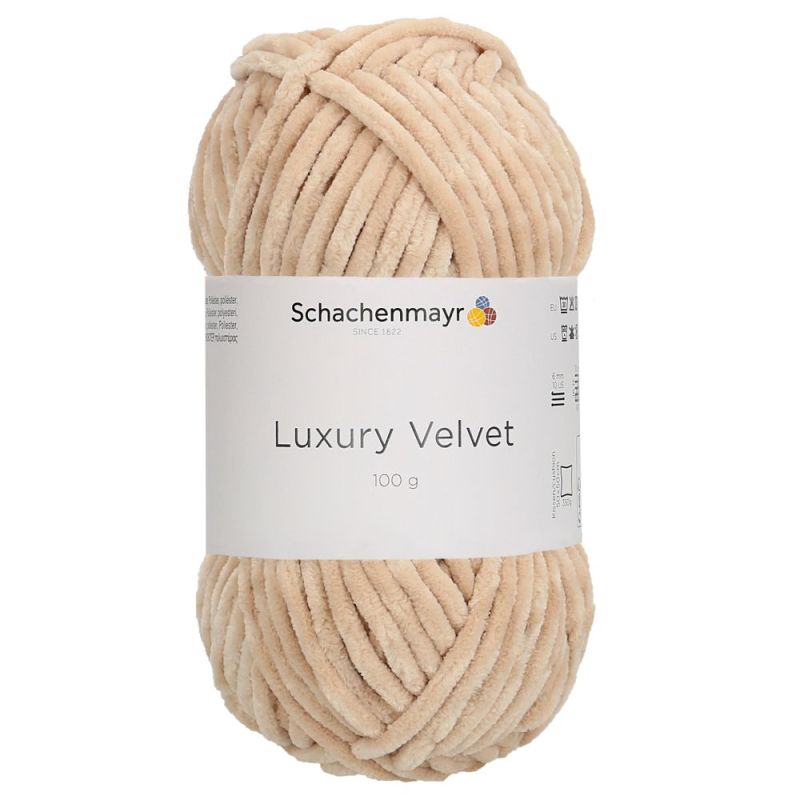 Schachenmayr Luxury Velvet - Fil Chenille Super Doux avec un Éclat