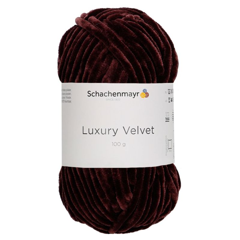 Schachenmayr Luxury Velvet - Fil Chenille Super Doux avec un Éclat