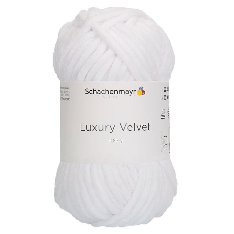 Schachenmayr Luxury Velvet - Fil Chenille Super Doux avec un Éclat